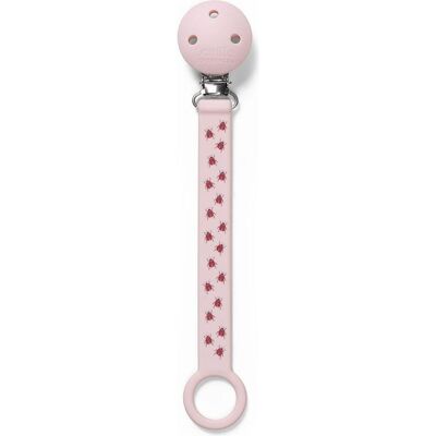 Copenhagen, Nuggi Zubehör, Vanilla - Pacifier Holder - Silicone - Ladybug (PACI5125) Copenhagen, Nuggi Zubehör, Vanilla - Pacifier Holder - Silicone - Ladybug (PACI5125)