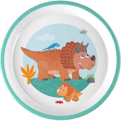 Haba, Kindergeschirr + Kinderbesteck, Dino Haba, Kindergeschirr + Kinderbesteck, Dino