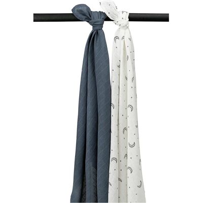 Meyco Baby Muselina Großes Pack 2 Stück 120x120 cm Meyco Baby Muselina Großes Pack 2 Stück 120x120 cm