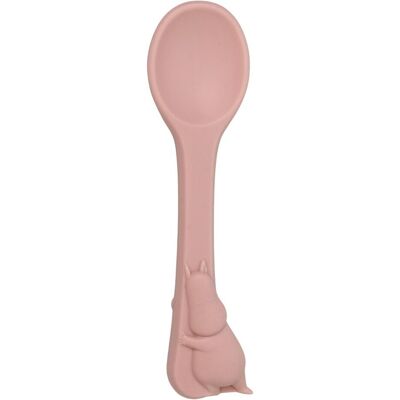 Muuwmi, Kindergeschirr + Kinderbesteck, Silicone Spoon, rosehip pink Muuwmi, Kindergeschirr + Kinderbesteck, Silicone Spoon, rosehip pink