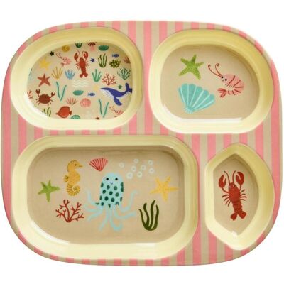 Rice, Kindergeschirr + Kinderbesteck, Coral Ocean Rice, Kindergeschirr + Kinderbesteck, Coral Ocean