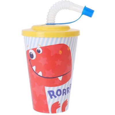Kindergeschirr + Kinderbesteck, Trinkbecher mit Strohhalm Kindergeschirr + Kinderbesteck, Trinkbecher mit Strohhalm