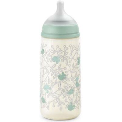 Suavinex, Babyflasche, Schoppen Birdies 360ml - Sauger SXPro L - grün (360 ml) Suavinex, Babyflasche, Schoppen Birdies 360ml - Sauger SXPro L - grün (360 ml)