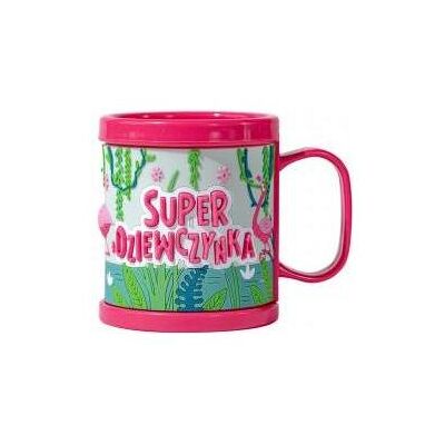Be happy gifts, Kindergeschirr + Kinderbesteck, 3D Super Girl Kinderbecher Be happy gifts, Kindergeschirr + Kinderbesteck, 3D Super Girl Kinderbecher