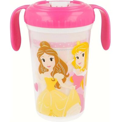 Princess Kindergeschirr + Kinderbesteck, Disney – Universeller 320-ml-Becher mit Ausgiesser Princess Kindergeschirr + Kinderbesteck, Disney – Universeller 320-ml-Becher mit Ausgiesser