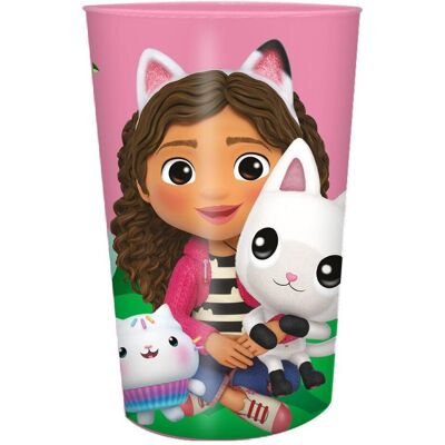 Kids Euroswan, Kindergeschirr + Kinderbesteck, Trinkbecher GABBY'S DOLLHOUSE Polypropylen 250ml Kids Euroswan, Kindergeschirr + Kinderbesteck, Trinkbecher GABBY'S DOLLHOUSE Polypropylen 250ml
