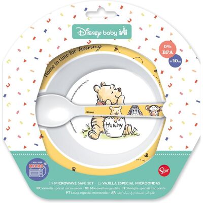 Stor, Kindergeschirr + Kinderbesteck, - Baby 2-pc. Set - Bowl Spoon, WTP Stor, Kindergeschirr + Kinderbesteck, - Baby 2-pc. Set - Bowl Spoon, WTP