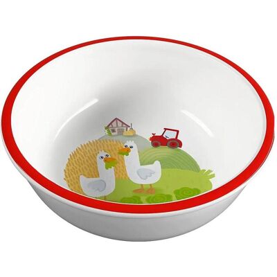Haba, Kindergeschirr + Kinderbesteck, Schüssel Bauernhof Haba, Kindergeschirr + Kinderbesteck, Schüssel Bauernhof