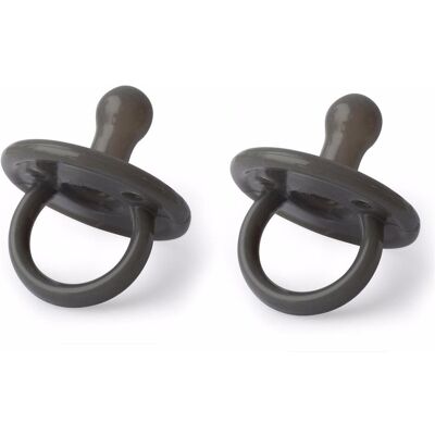 Filibabba Schnuller - 2er-Pack - 0-36 Monate - Stone Grey - BPA Frei Filibabba Schnuller - 2er-Pack - 0-36 Monate - Stone Grey - BPA Frei