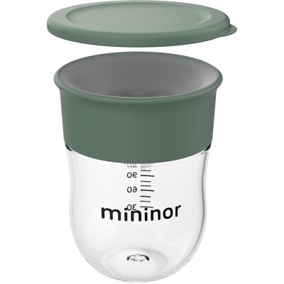 Mininor, Kindergeschirr + Kinderbesteck, Global - Training Cup 220ml - Willow green (14284) Mininor, Kindergeschirr + Kinderbesteck, Global - Training Cup 220ml - Willow green (14284)