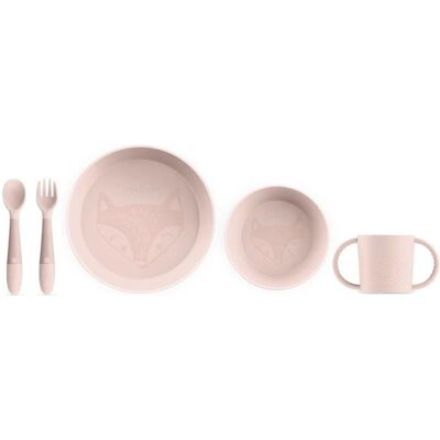 Miniland, Kindergeschirr + Kinderbesteck, Meal Set Round Candy Miniland, Kindergeschirr + Kinderbesteck, Meal Set Round Candy