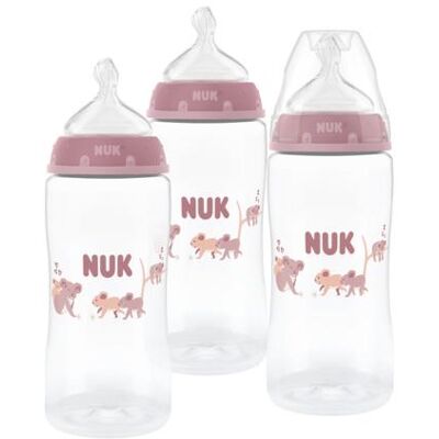 NUK, Babyflasche, First Choice + Girl 3er Flaschenset Koala (300 ml) NUK, Babyflasche, First Choice + Girl 3er Flaschenset Koala (300 ml)