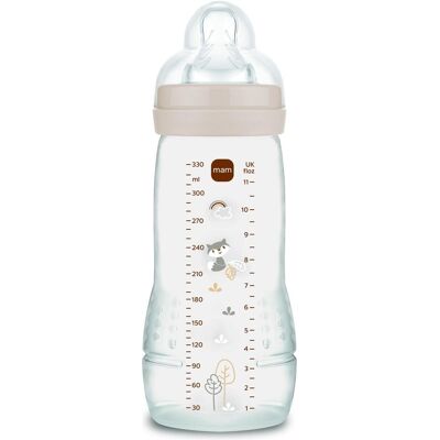 MAM, Babyflasche, - Easy Active Baby Bottle - Neutral - 330 ml (330 ml) MAM, Babyflasche, - Easy Active Baby Bottle - Neutral - 330 ml (330 ml)