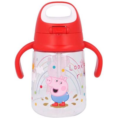 Peppa Pig, Babyflasche, Baby Straw cup 370 ml. (370 ml) Peppa Pig, Babyflasche, Baby Straw cup 370 ml. (370 ml)