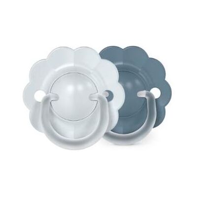 Suavinex, Nuggi, 2x Schnuller umkehrbar Wunder 0-6M hellblau+blau (2x, 0 - 6 Monate) Suavinex, Nuggi, 2x Schnuller umkehrbar Wunder 0-6M hellblau+blau (2x, 0 - 6 Monate)