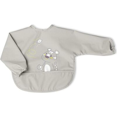 Chicco Lätzchen, Armellätzchen, GREY - 6m+ (6 Monate) Chicco Lätzchen, Armellätzchen, GREY - 6m+ (6 Monate)