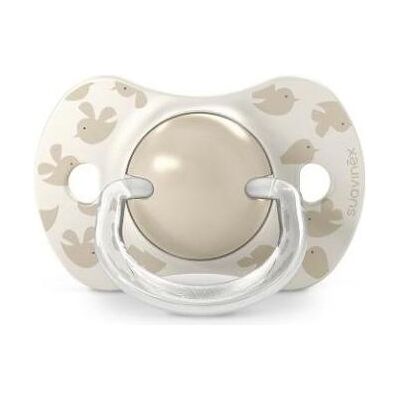 Suavinex, Nuggi, 2x Schnuller Symmetrisch Birdies SXPro 6/18m beige (2x, 6 - 18 Monate) Suavinex, Nuggi, 2x Schnuller Symmetrisch Birdies SXPro 6/18m beige (2x, 6 - 18 Monate)