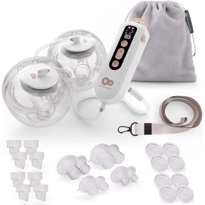 KinderKraft, Milchpumpe, Double electric breast pump GENTLEFLOW golden KinderKraft, Milchpumpe, Double electric breast pump GENTLEFLOW golden