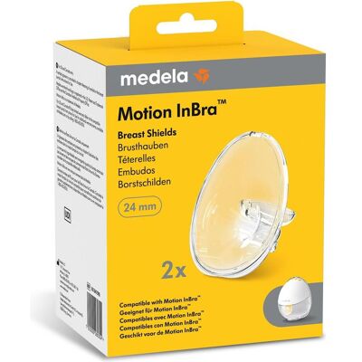 Medela, Milchpumpe Zubehör, Motion InBra Brusthaube 24mm 2 Medela, Milchpumpe Zubehör, Motion InBra Brusthaube 24mm 2