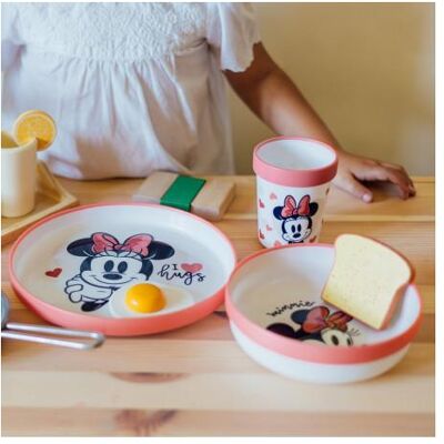 Disney Interactive Studios, Kindergeschirr + Kinderbesteck, Minnie Disney Interactive Studios, Kindergeschirr + Kinderbesteck, Minnie