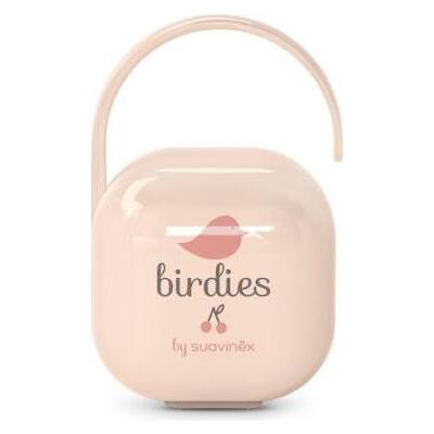 Suavinex, Nuggi Zubehör, Schnullerbox Birdies rosa Suavinex, Nuggi Zubehör, Schnullerbox Birdies rosa