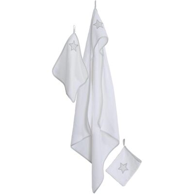 Roba, Babybadetuch, Little Stars (80 x 80 cm) Roba, Babybadetuch, Little Stars (80 x 80 cm)