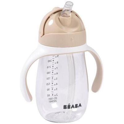Beaba, Babyflasche, Strohhalmbecher 300ml lehmbraun (300 ml) Beaba, Babyflasche, Strohhalmbecher 300ml lehmbraun (300 ml)
