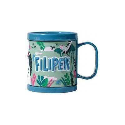 Be happy gifts, Kindergeschirr + Kinderbesteck, Filipek 3D Kinderbecher Be happy gifts, Kindergeschirr + Kinderbesteck, Filipek 3D Kinderbecher