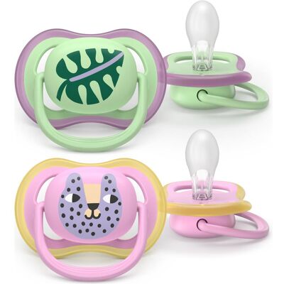 Philips Avent, Nuggi, Pacifier SCF087/13 ultra air (2x, 6 - 18 Monate) Philips Avent, Nuggi, Pacifier SCF087/13 ultra air (2x, 6 - 18 Monate)