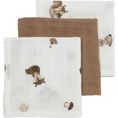 Meyco, Pucktuch + Nuscheli, Baby Forest Animals (30 x 30 cm) Meyco, Pucktuch + Nuscheli, Baby Forest Animals (30 x 30 cm)