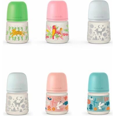 Suavinex, Babyflasche, Baby-Flasche Prints S 150 ml (150 ml) Suavinex, Babyflasche, Baby-Flasche Prints S 150 ml (150 ml)