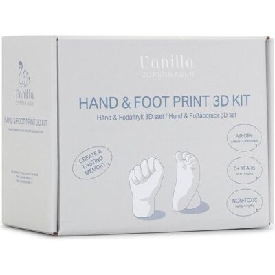 Copenhagen, Babyerinnerungen, Vanilla - Hand & Foot 3D Casting Kit (5001650501) Copenhagen, Babyerinnerungen, Vanilla - Hand & Foot 3D Casting Kit (5001650501)