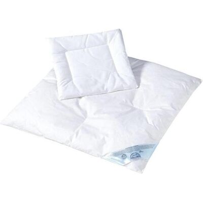 Julius Zöllner, Kinderduvet, Kindersteppbett-Set, Feder-Daune (80 x 80 cm, 40 x 35 cm) Julius Zöllner, Kinderduvet, Kindersteppbett-Set, Feder-Daune (80 x 80 cm, 40 x 35 cm)