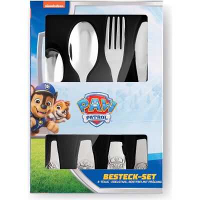 pos, Kindergeschirr + Kinderbesteck, Paw Patrol 4tlg EDS-Besteckset.37692 pos, Kindergeschirr + Kinderbesteck, Paw Patrol 4tlg EDS-Besteckset.37692