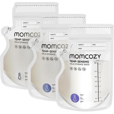 Momcozy, Babynahrungsbehälter, Brustmilchlagerbeutel - 120 Stück Momcozy, Babynahrungsbehälter, Brustmilchlagerbeutel - 120 Stück