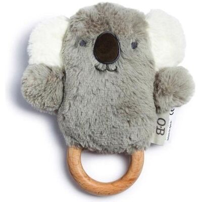 OB Designs, Beissring, Plüschrassel mit Beissring (2 Monate) OB Designs, Beissring, Plüschrassel mit Beissring (2 Monate)