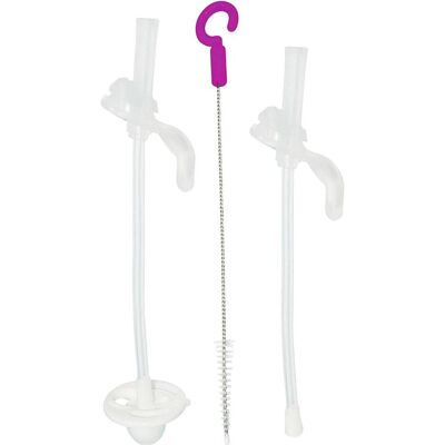 B.Box, Babyflasche Zubehör, Set of 2 spare straws and a brush for a new water bottle B.Box, Babyflasche Zubehör, Set of 2 spare straws and a brush for a new water bottle
