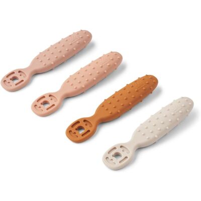 Liewood, Kindergeschirr + Kinderbesteck, - Caelia Baby Learning Spoon 4-Pack Liewood, Kindergeschirr + Kinderbesteck, - Caelia Baby Learning Spoon 4-Pack