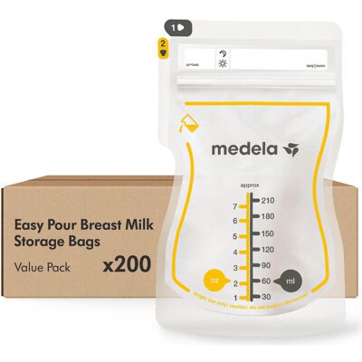 Medela, Babynahrungsbehälter, Muttermilch-Aufbewahrungsbeutel Medela, Babynahrungsbehälter, Muttermilch-Aufbewahrungsbeutel
