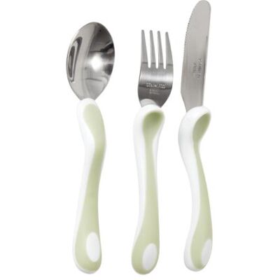 Bambino, Kindergeschirr + Kinderbesteck, - Eat like a pro - Mint Bambino, Kindergeschirr + Kinderbesteck, - Eat like a pro - Mint