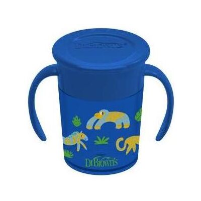 Dr Browns, Kindergeschirr + Kinderbesteck, TC71006-DR BROWN'S-BECHER 360* - TRINKEN WIE AUS EINEM GLAS 200ML BLAU Dr Browns, Kindergeschirr + Kinderbesteck, TC71006-DR BROWN'S-BECHER 360* - TRINKEN WIE AUS EINEM GLAS 200ML BLAU