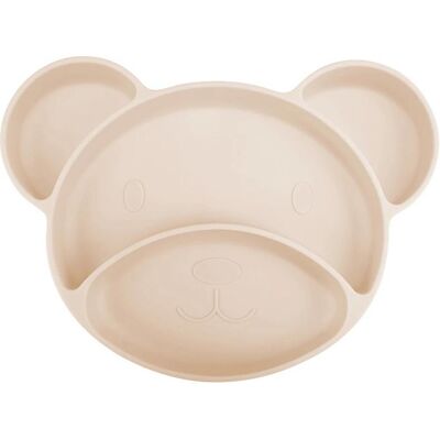 Canpol babies Bär geteilte Platte - 51/401 - Kindertafelgeschirr für Kleinkinder Canpol babies Bär geteilte Platte - 51/401 - Kindertafelgeschirr für Kleinkinder
