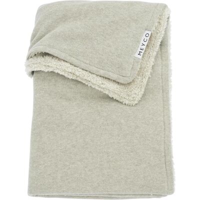Meyco, Babydecke, Knit Basic Teddy (100 x 75 cm) Meyco, Babydecke, Knit Basic Teddy (100 x 75 cm)