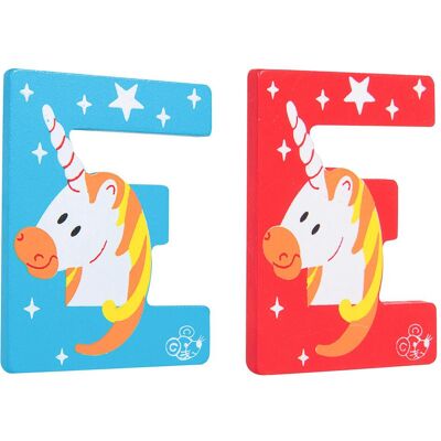 Spielmaus, Holzbuchstaben + Stoffbuchstaben, Buchstabe E Spielmaus, Holzbuchstaben + Stoffbuchstaben, Buchstabe E