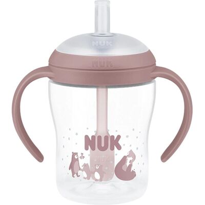 NUK, Babyflasche, Perfekte Bärenflasche mit Strohhalm (150 ml) NUK, Babyflasche, Perfekte Bärenflasche mit Strohhalm (150 ml)