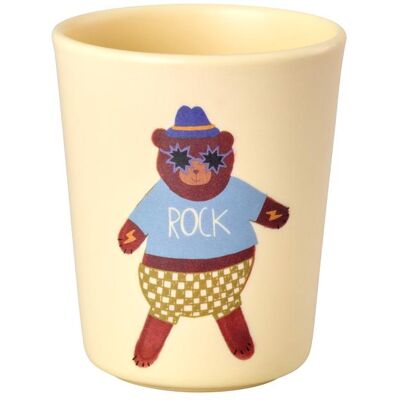 Rice, Kindergeschirr + Kinderbesteck, - Melamine Kids Cup - Bear Print - 150 ml Rice, Kindergeschirr + Kinderbesteck, - Melamine Kids Cup - Bear Print - 150 ml