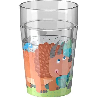 Haba, Kindergeschirr + Kinderbesteck, Glitzerbecher Dino Haba, Kindergeschirr + Kinderbesteck, Glitzerbecher Dino