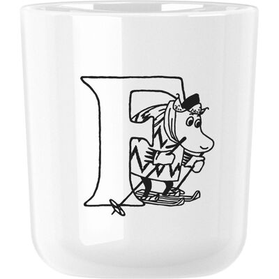 Rig-Tig by Stelton, Kindergeschirr + Kinderbesteck, Moomin ABC - F Rig-Tig by Stelton, Kindergeschirr + Kinderbesteck, Moomin ABC - F