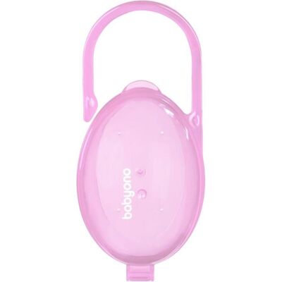 Babyono, Nuggi Zubehör, 528/04 Schnullerhalter rosa Babyono, Nuggi Zubehör, 528/04 Schnullerhalter rosa