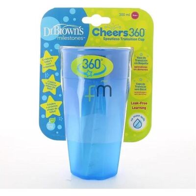 Kindergeschirr + Kinderbesteck, TC01094-MUG 360*TRINKEN WIE AUS EINEM GLAS 300ML BLAU Kindergeschirr + Kinderbesteck, TC01094-MUG 360*TRINKEN WIE AUS EINEM GLAS 300ML BLAU